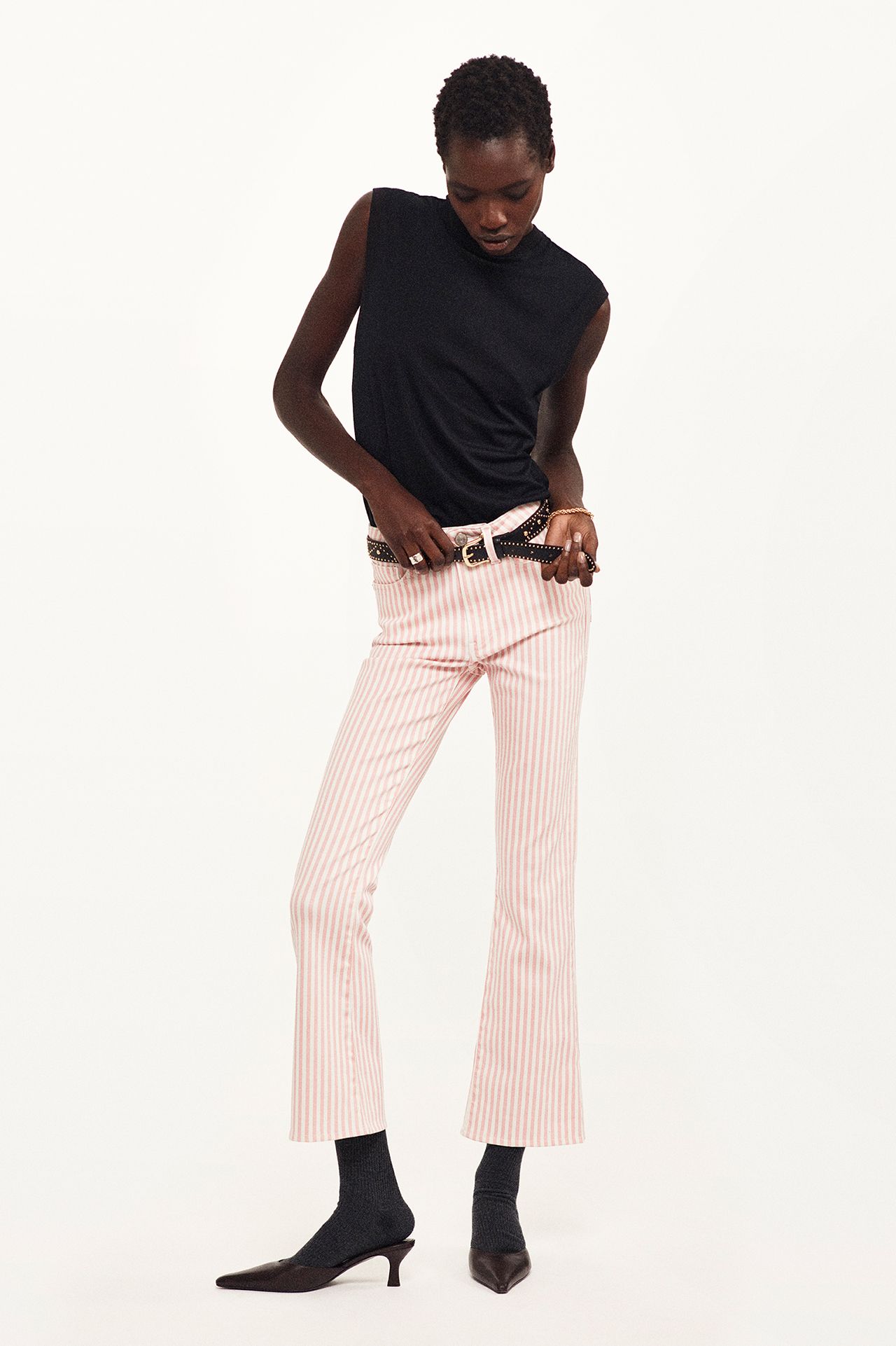 パンツ FRAMeWORK THENIMEXOUT OF FRAMe denim THE REBOOT CROP FEMMA – FRAME